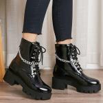 Женские боевые ботинки Parisuit, Black - фото 7