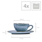 Кофейные чашки Sänger, 27x39x20 см, синий - фото 3