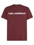 Футболка Karl Lagerfeld, Bordeaux - фото