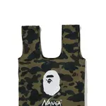 A BATHING APE Сумка шоппер унисекс зелёная, Green GRX - фото 4