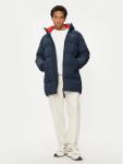 Пуховик стандартного кроя Tommy Jeans, синий - фото