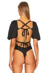 Боди For Love & Lemons Dany, черный - фото 4