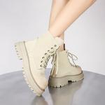 Ботинки Martin Boot женские Take The Qin, желтый - фото 11