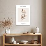 Картина арт-принт KUNSTLOFT Dry Leaves #14, бежевый - фото 2