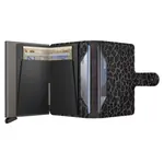 Кошелек Secrid Miniwallet Leo leather, серый - фото 5