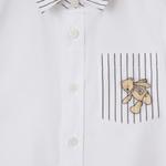 Burberry Рубашка Casual SS25 White детская - фото 4