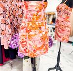 Берри мини-платье с цветочным принтом STORIA, Berry - фото 3