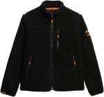 Флисовая куртка Superdry, Black - фото