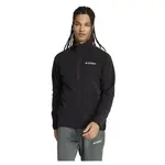 Флис adidas Multi Essentials half zip, черный - фото