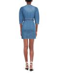 Мини-платье Dondup, синий - фото 3