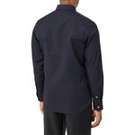 Рубашка мужская темно-синяя Burberry, синий - фото 3