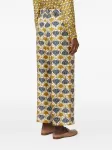 Шелковые брюки Timec 'S Max Mara, желтый - фото 4