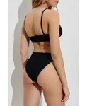 Алисия в бикини Hunza G, черный - фото 4