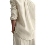 COS Женская рубашка бежевые желтые - фото 4