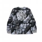 Футболка с длинным рукавом и принтом A BATHING APE, белый - фото