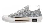 Кеды Dior B23 Low Top CD Diamond, серый - фото