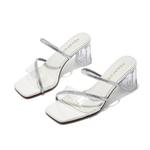 Шлепанцы женские Kekafu, серебряный - фото 2