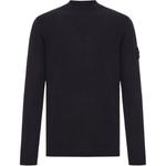 Свитер с нашивкой-логотипом STONE ISLAND, черный - фото