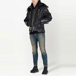 Средние обтягивающие джинсы BALMAIN, синие - фото 3