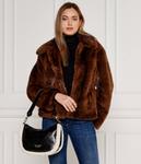 Сумка-хобо Guess DAVIKA shearling, черный - фото 2