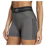 Леггинсы adidas Hyperglam Rib 4 short, серый - фото 3