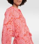 Платье-рубашка с принтом HEIDI KLEIN, разноцветный - фото 4