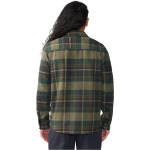 Рубашка Mountain Hardwear Plusher Long Sleeve Shirt, цвет Black Spruce Amsterdam Plaid - фото