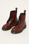Ботинки кожаные Dr. Martens 1460 на шнурках, бордовый - фото 2