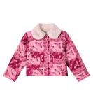 Жакет из хлопковой смеси, связанный крючком, от Nina Bebe Organic, Rose Bandana - фото