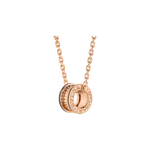 Колье b.zero1 из розового золота Bulgari - фото