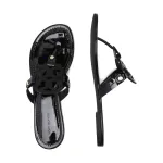 Кожаные шлепанцы Miller Perfect Tory Burch, черный - фото 3