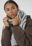 Шарф Kaffe Scarf, Grey W/Black Stripes/Grey - фото 2