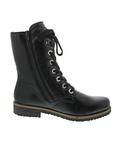 Rieker Черные ботинки на шнуровке - фото 3