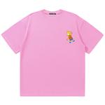 Футболка унисекс The Simpsons, розовый - фото 28