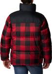 Куртка Columbia Puffect II мужская, Mountain Red Check Print, Black - фото 2