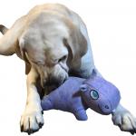 Прочная плюшевая игрушка для собак Bite Force Бегемот, мультиколор - фото 2