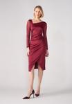 Платье Anna Field Shift dress, Windsor Wine/Bordeaux - фото 2