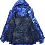 Куртка Palace Arc Shell Hooded 'Spider Web Blue', синий - фото 3