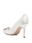 Туфли Hangisi 95 Manolo Blahnik, белый - фото 3