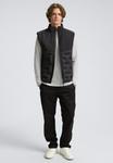 Куртка TOM TAILOR DENIM Waistcoat, Black - фото 2