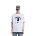 Футболка мужская A Bathing Ape, белый - фото 4