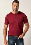 Футболка JP1880 HENLEY, Copper /Bordeaux - фото
