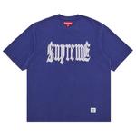 Топ Supreme Old English Short-Sleeve Top, синий - фото