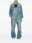 Джинсовый комбинезон с карманами Diesel, синий - фото 2