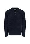 Поло Only & Sons KICKER, Dark Navy/Dark Blue - фото 5