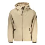 Бежевая куртка из полиэстера Napapijri, бежевый - фото