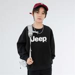 Свитшот школьный Jeep, цвет хиттер грей - фото 8