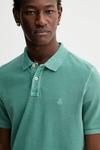 Хлопковое поло Marc O'Polo, зеленый - фото 4