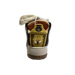 Кроссовки для скейтборда унисекс низкие белые Dbeuatiful, бело-сине-красные - фото 4