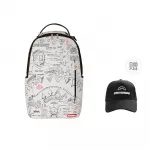 SPRAYGROUND PVC рюкзак Regular Unisex Raw White - фото 8